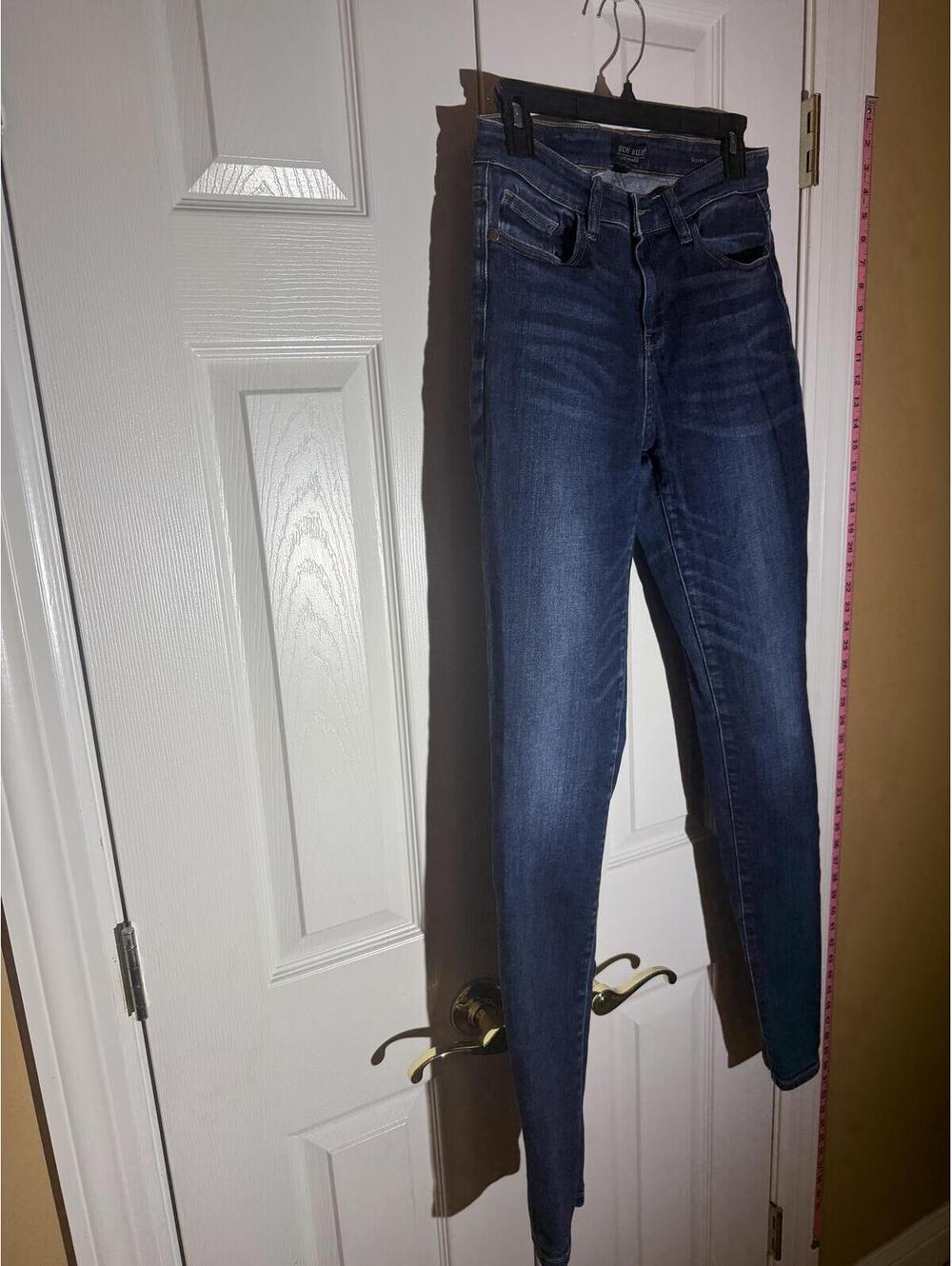 Judy Blue Skinny Dark Wash Jeans - Picture 3 of 11